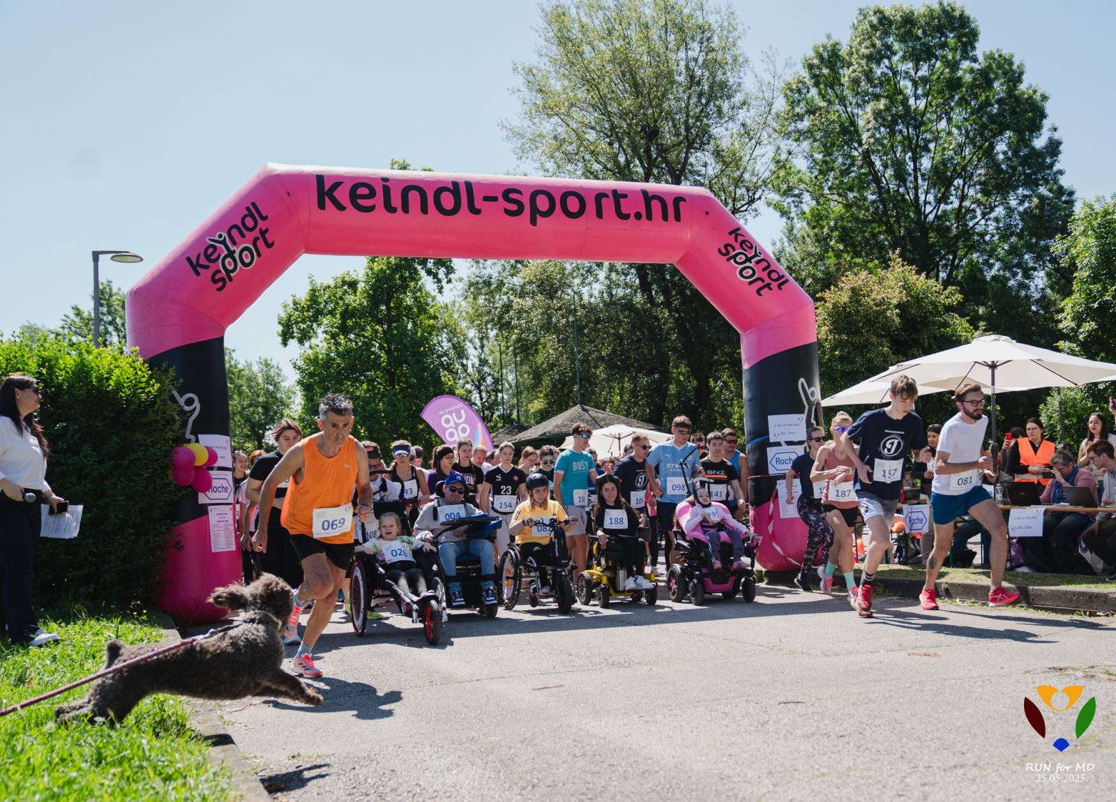 Slika 1: Start Glavne utrke na Jarunu 25. svibnja 2025.